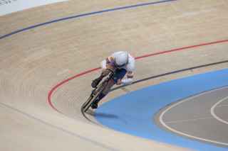 Harry Ledingham-Horn at the 2024 UCI Track Cycling World Championships
