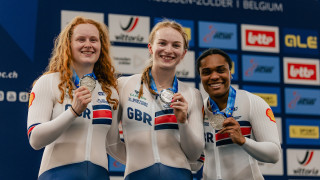 Sprint success for Great Britain on day one of the 2025 UEC Track Elite European Championships