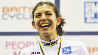 Double world champion Khan wins British junior sprint title