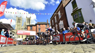 Riding the cobbles