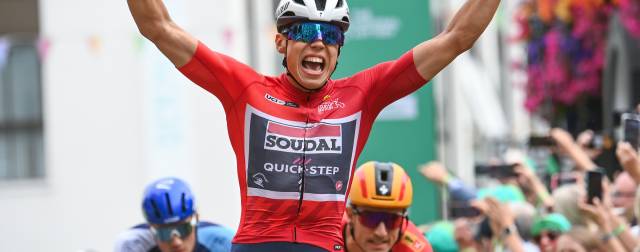 Magnier seals hattrick with victory on stage 5 of Lloyds Bank Tour of Britain Men